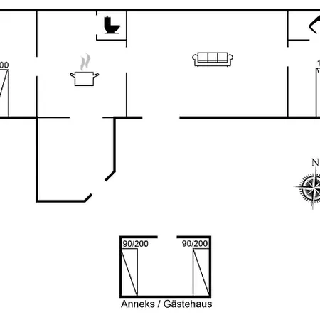 Semesterbostad Ylvie - 150m From The Sea By Interhome Frorup